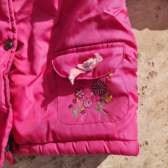 Children's Pink Platinum Winter Jacket and Snow Pants Set Size 6X - Picture 5 of 10